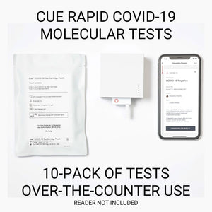 Aegis Living Exclusive - Cue Health COVID‑19 Rapid Molecular Test 10-Pack