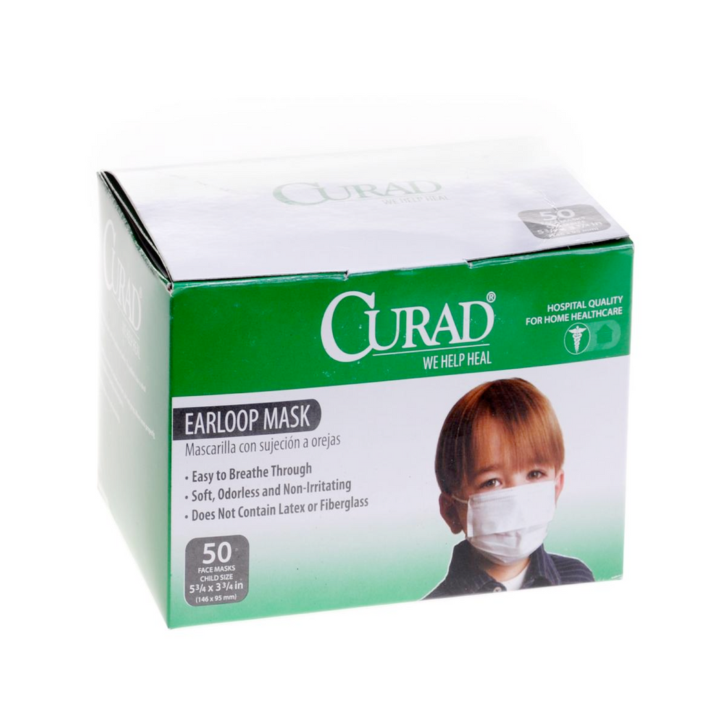 Box of 50 Child Size Earloop Masks