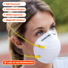 N95 Respirator - Case of 240ea