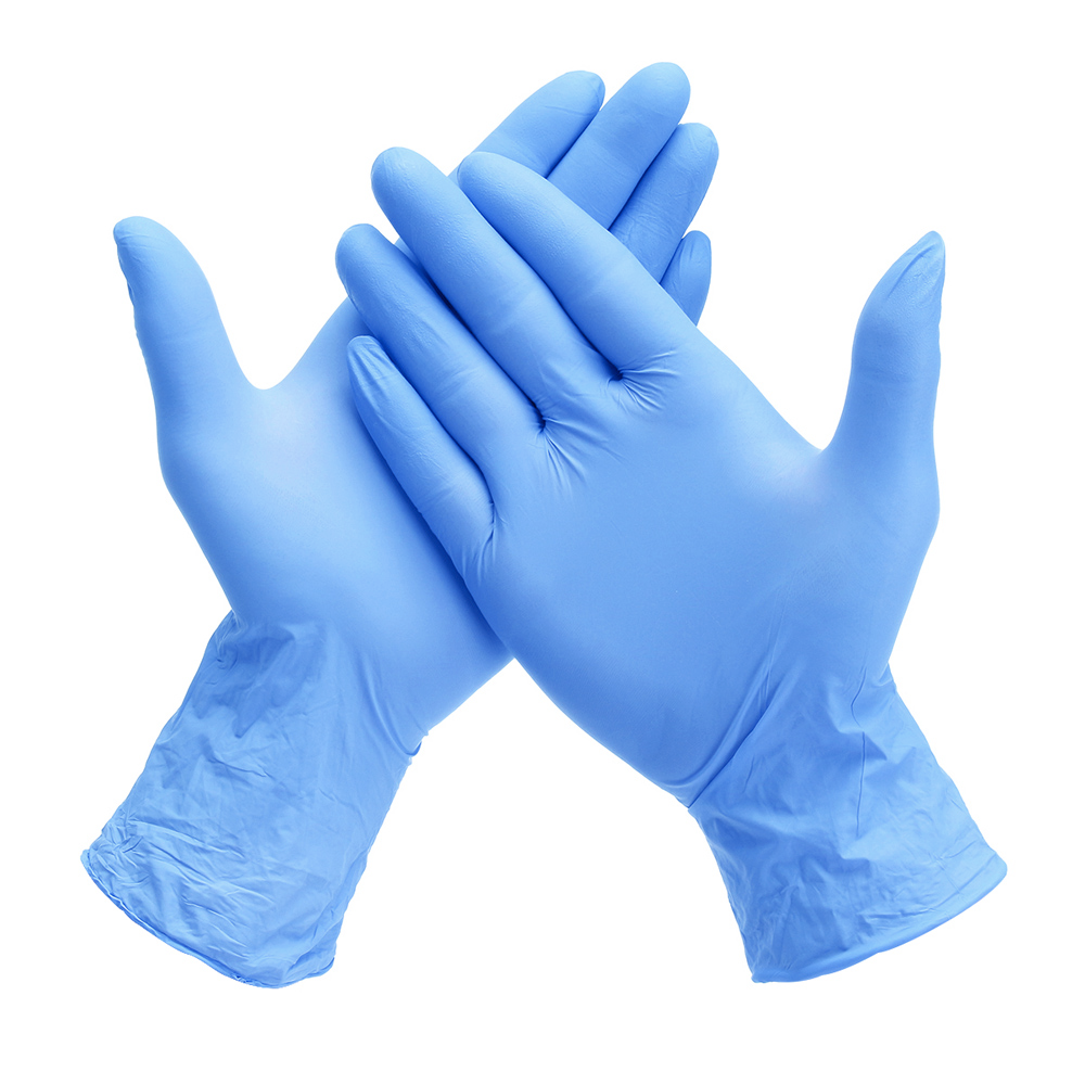 Size Medium • Nitrile Disposable Gloves (100/bx,10bx/cs)