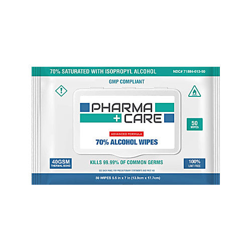 PharmaCare Alcohol Wipes (40 packs)